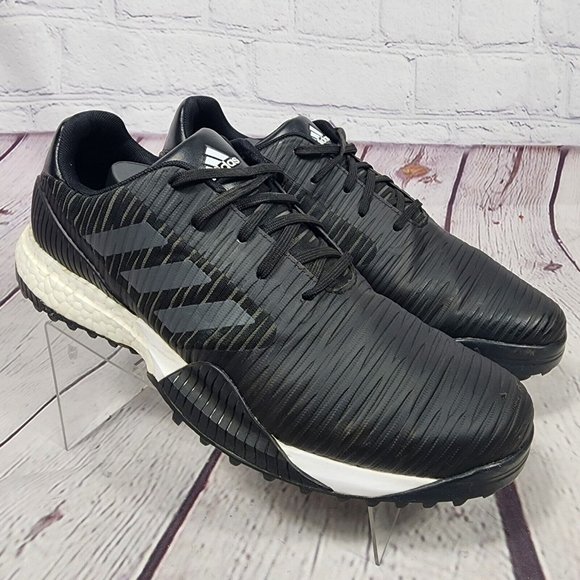 Adidas Men's Size 11.5 Black CodeCaos Golf Shoes Sneakers - Picture 2 of 8